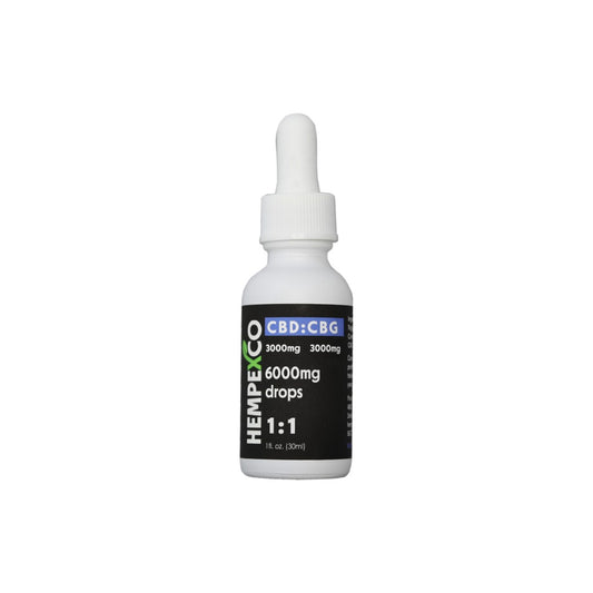 Hempexco CBD with CBG oil for pain 6000mg tincture
